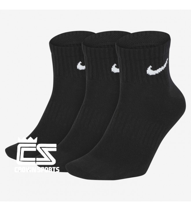 Nike Everyday Lightweight Training Ankle Socks (3 Pairs) - SX7677-010